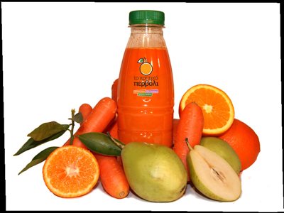 Χυμός Καρότο-Αχλάδι-Πορτοκάλι 500 ml