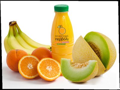 Χυμός Μπανάνα - Πεπόνι - Πορτοκάλι 500 ml