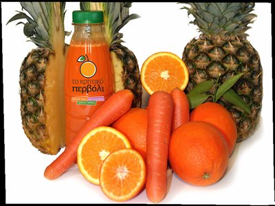 Χυμός Ανανάς-Πορτοκάλι-Καρότο